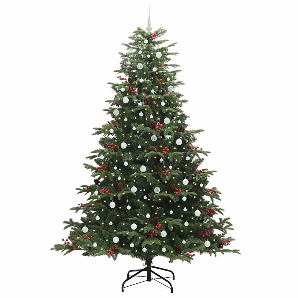 Sapin de Noël artificiel Vert 240 cm PVC, métal et plastique - XIOS