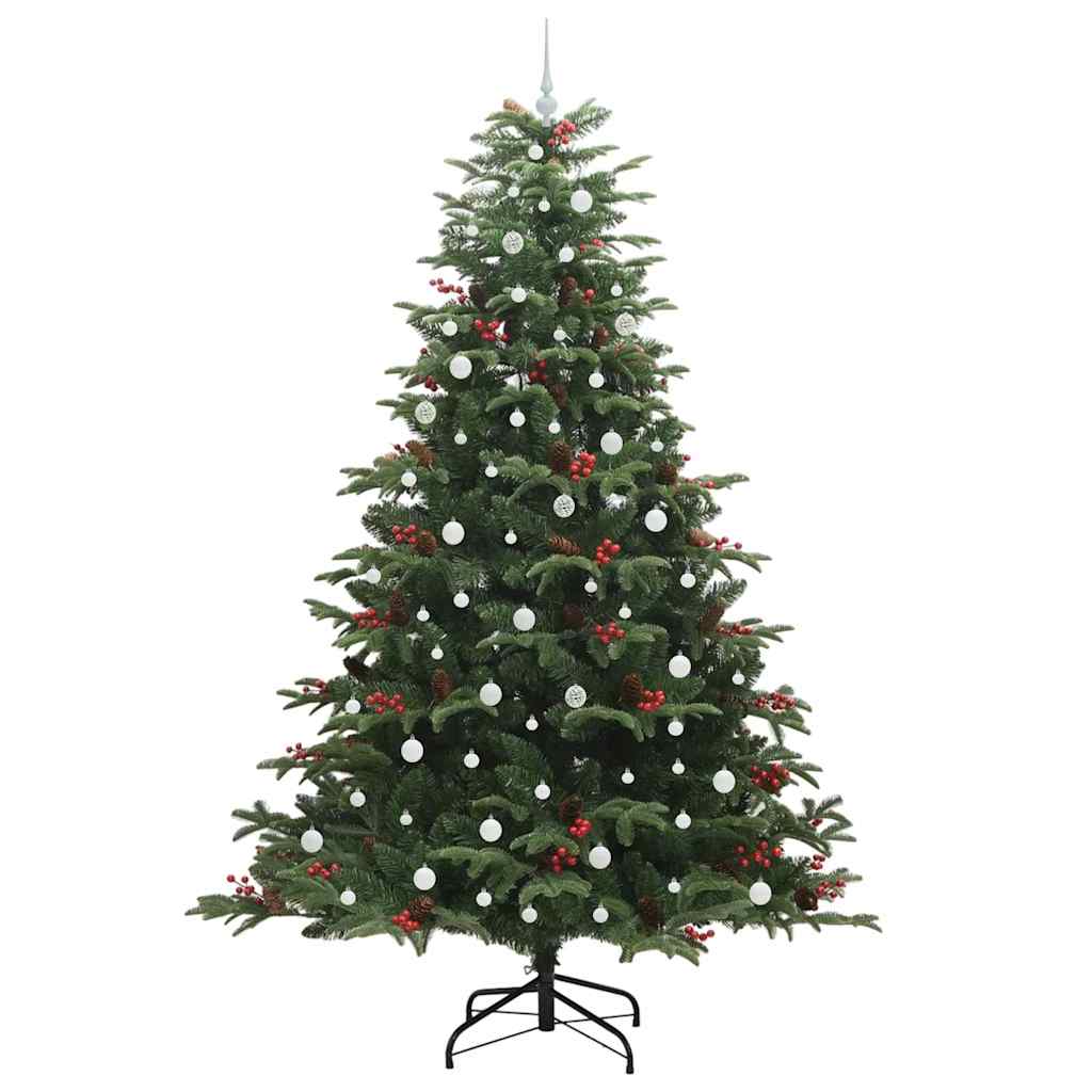 Sapin de Noël artificiel Vert 240 cm PVC, métal et plastique - XIOS