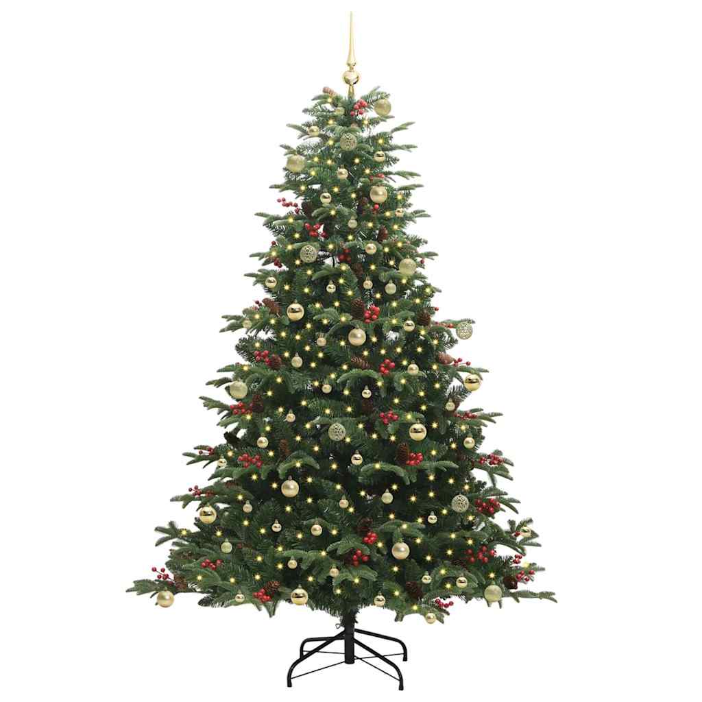 Sapin de Noël artificiel Vert 240 cm PVC, métal et plastique - XIOS