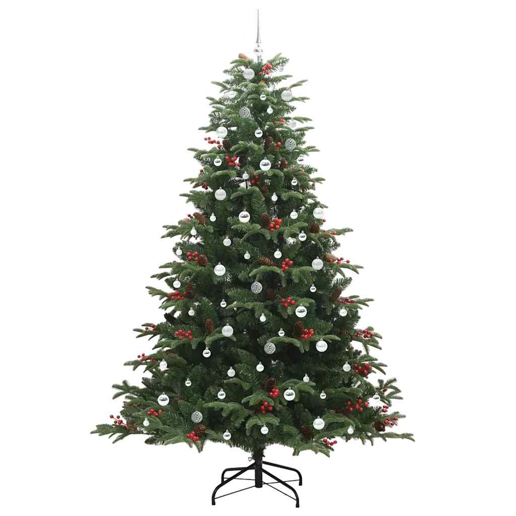 Sapin de Noël artificiel Vert 240 cm PVC, métal et plastique - XIOS
