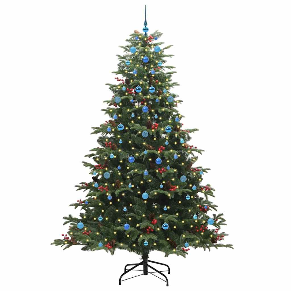Sapin de Noël artificiel Vert 240 cm PVC, métal et plastique - XIOS