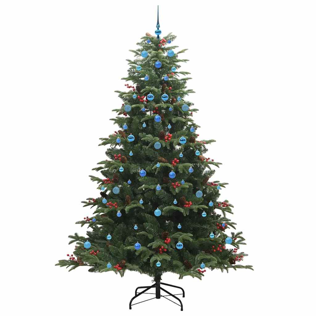 Sapin de Noël artificiel Vert 240 cm PVC, métal et plastique - XIOS