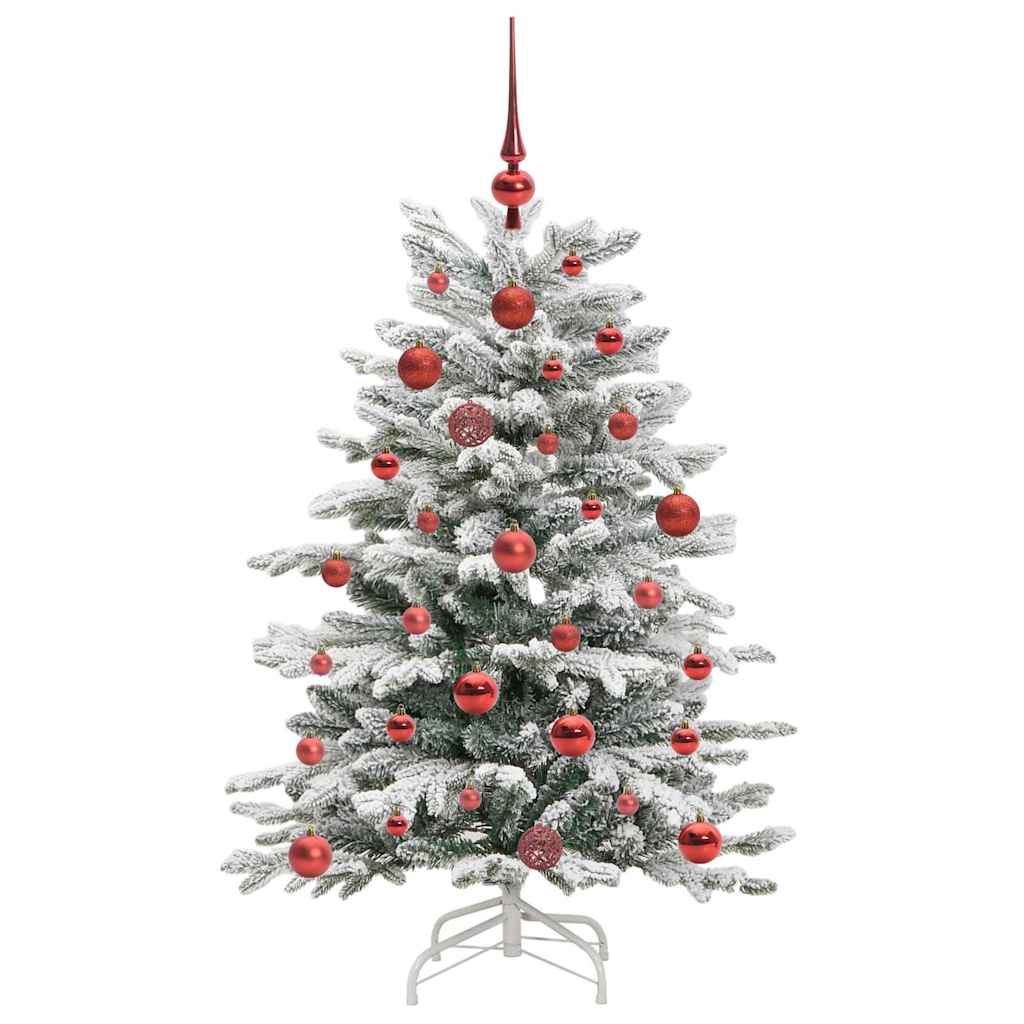 Sapin de Noël Artificiel à Branches Articulées Blanc 120 cm - XIOS