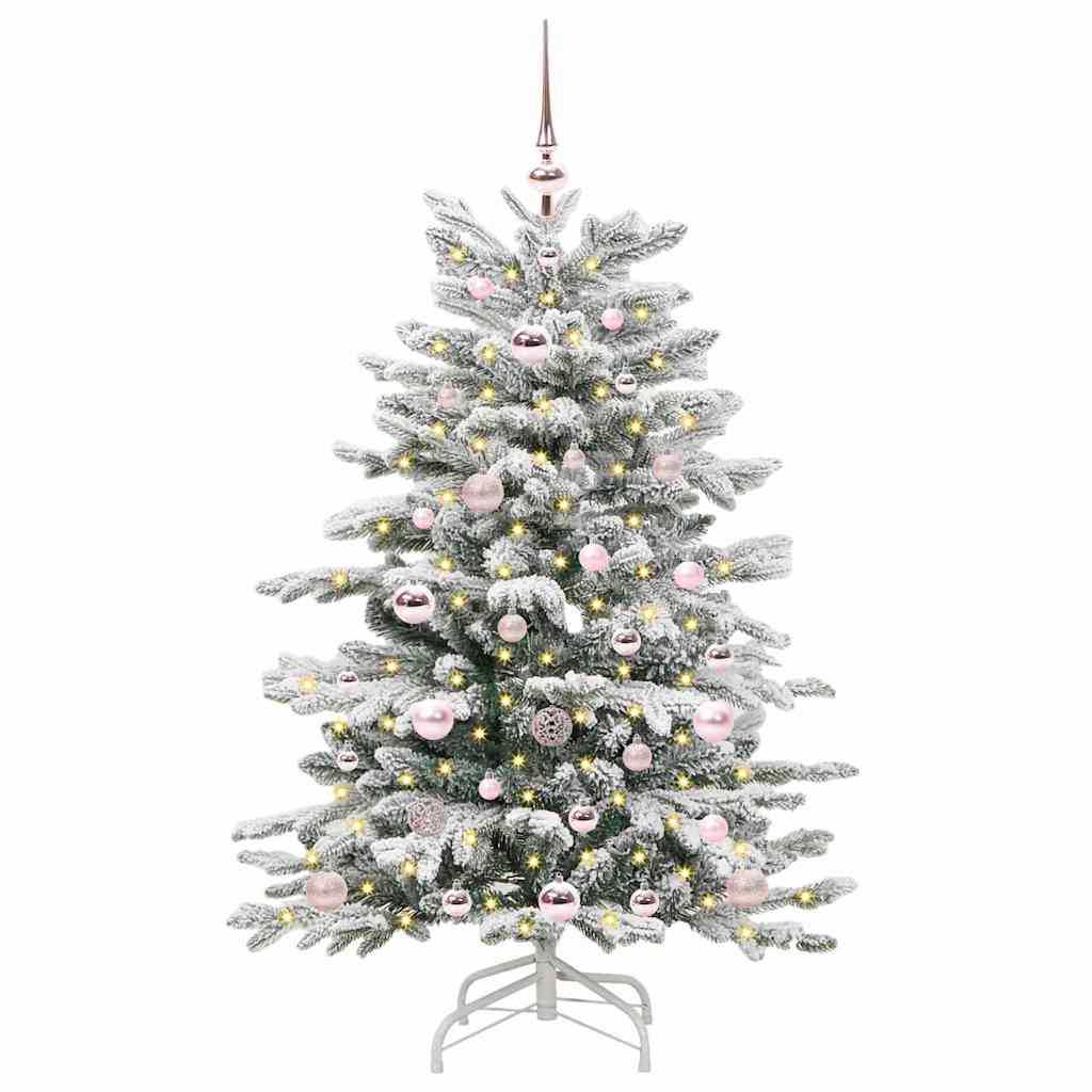 Sapin de Noël Artificiel à Branches Articulées Blanc 120 cm - XIOS