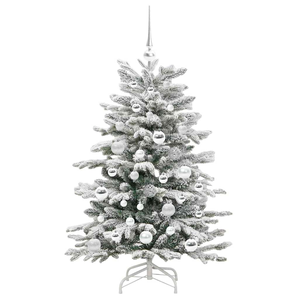 Sapin de Noël Artificiel à Branches Articulées Blanc 120 cm - XIOS
