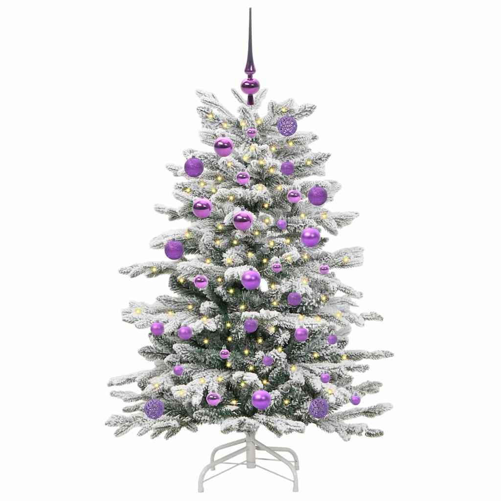 Sapin de Noël Artificiel à Branches Articulées Blanc 120 cm - XIOS