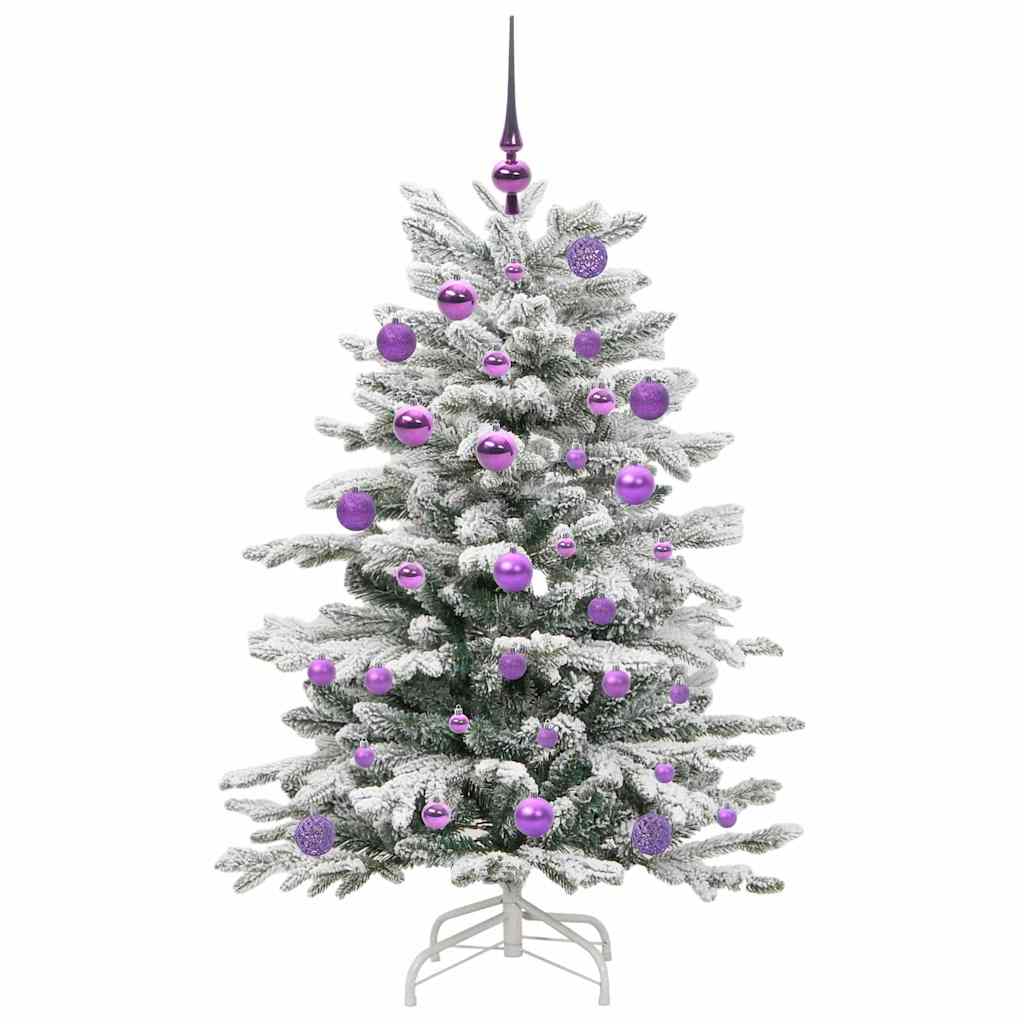 Sapin de Noël Artificiel à Branches Articulées Blanc 120 cm - XIOS