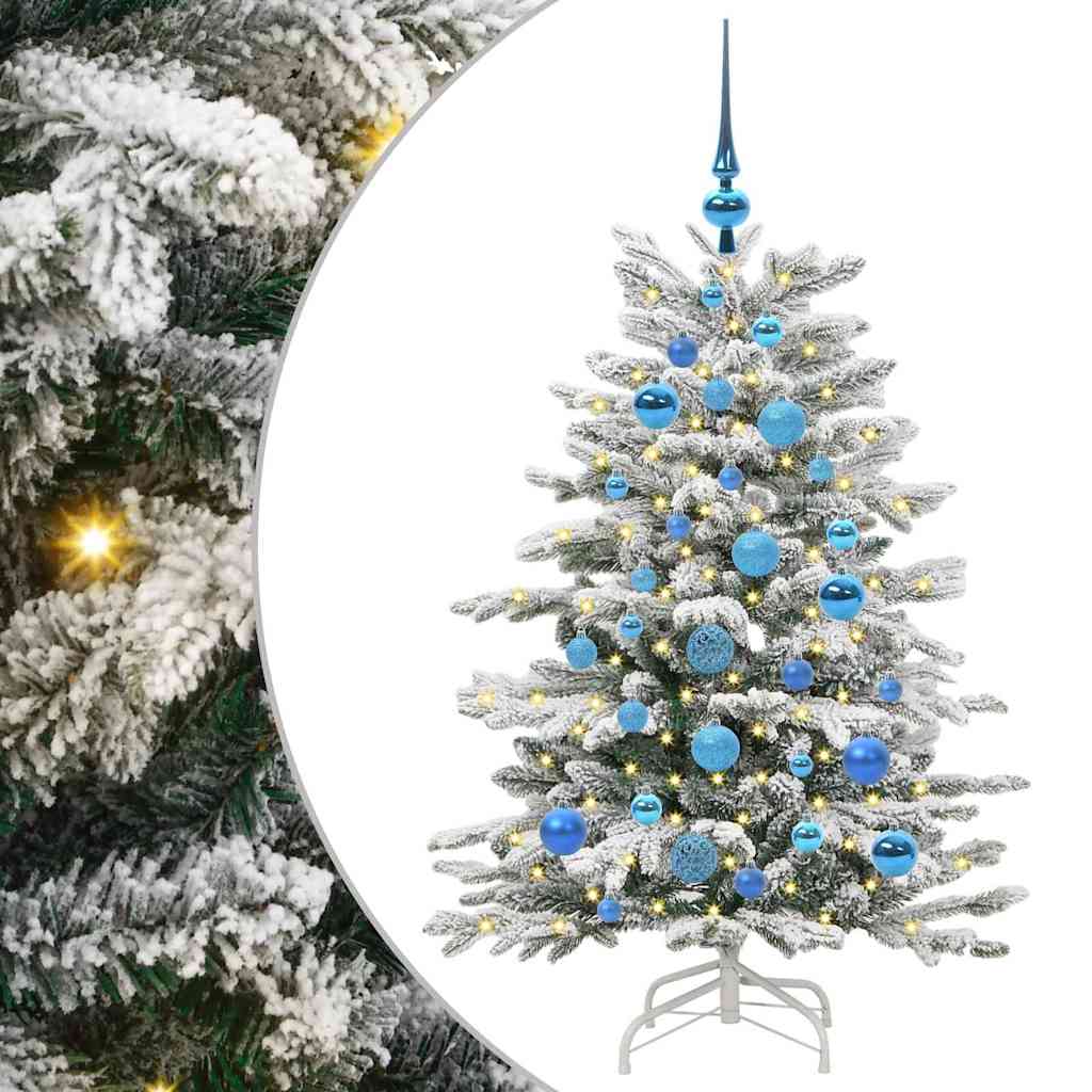 Sapin de Noël Artificiel à Branches Articulées Blanc 120 cm - XIOS