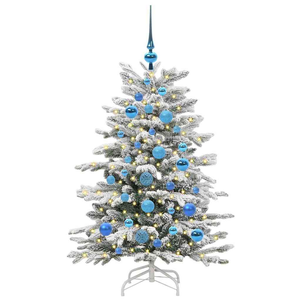 Sapin de Noël Artificiel à Branches Articulées Blanc 120 cm - XIOS