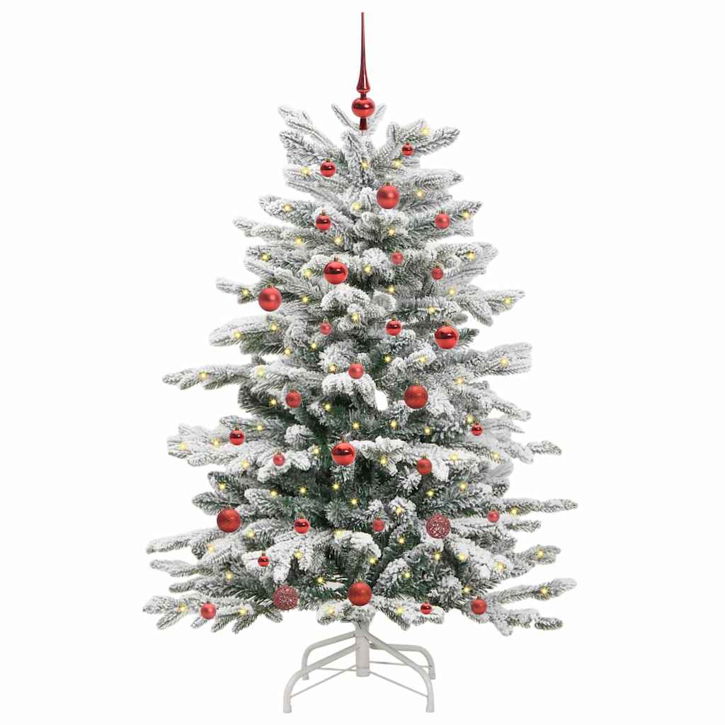 Sapin de Noël Artificiel à Branches Articulées Blanc 150 cm - XIOS