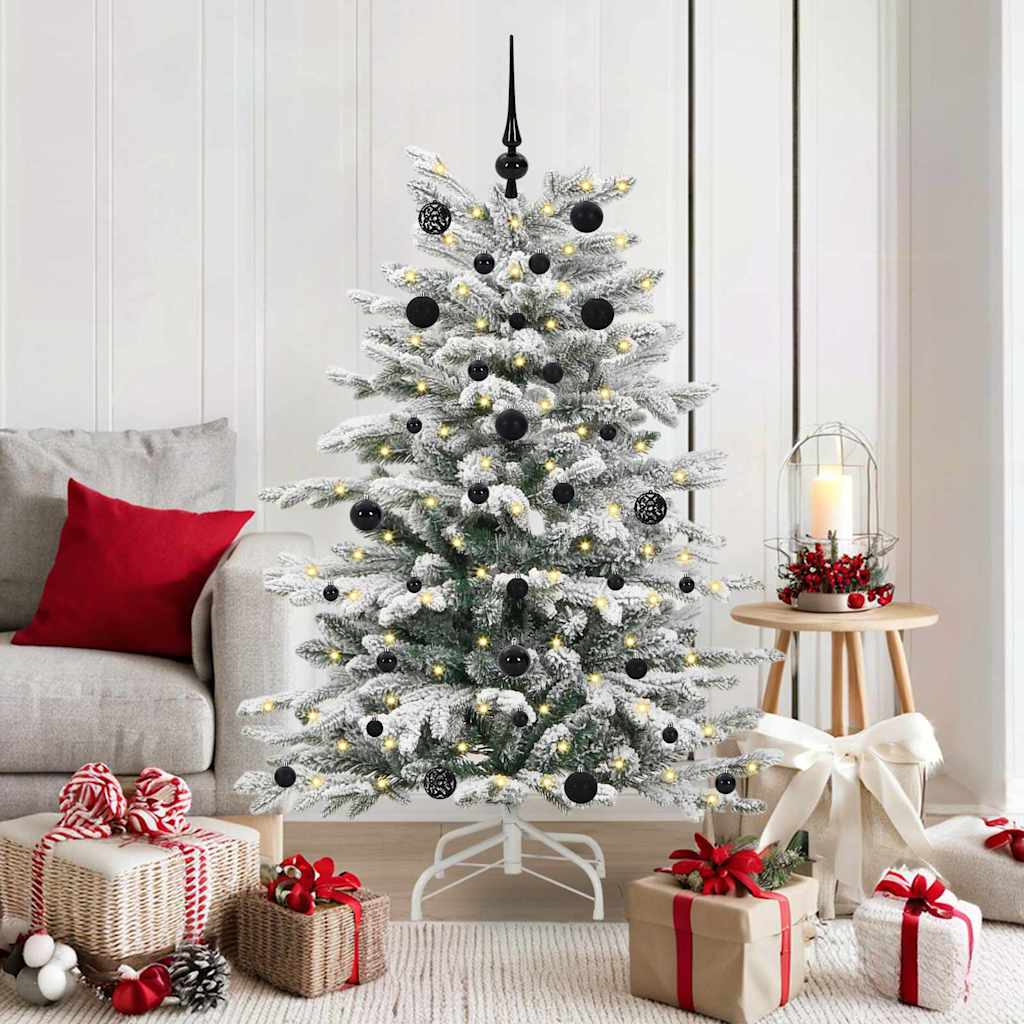 Sapin de Noël Artificiel à Branches Articulées Blanc 150 cm - XIOS