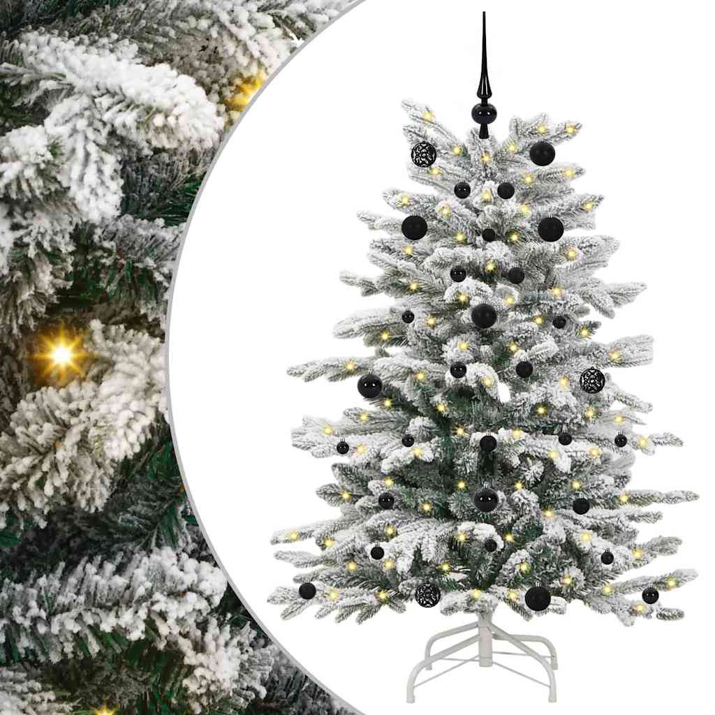 Sapin de Noël Artificiel à Branches Articulées Blanc 150 cm - XIOS