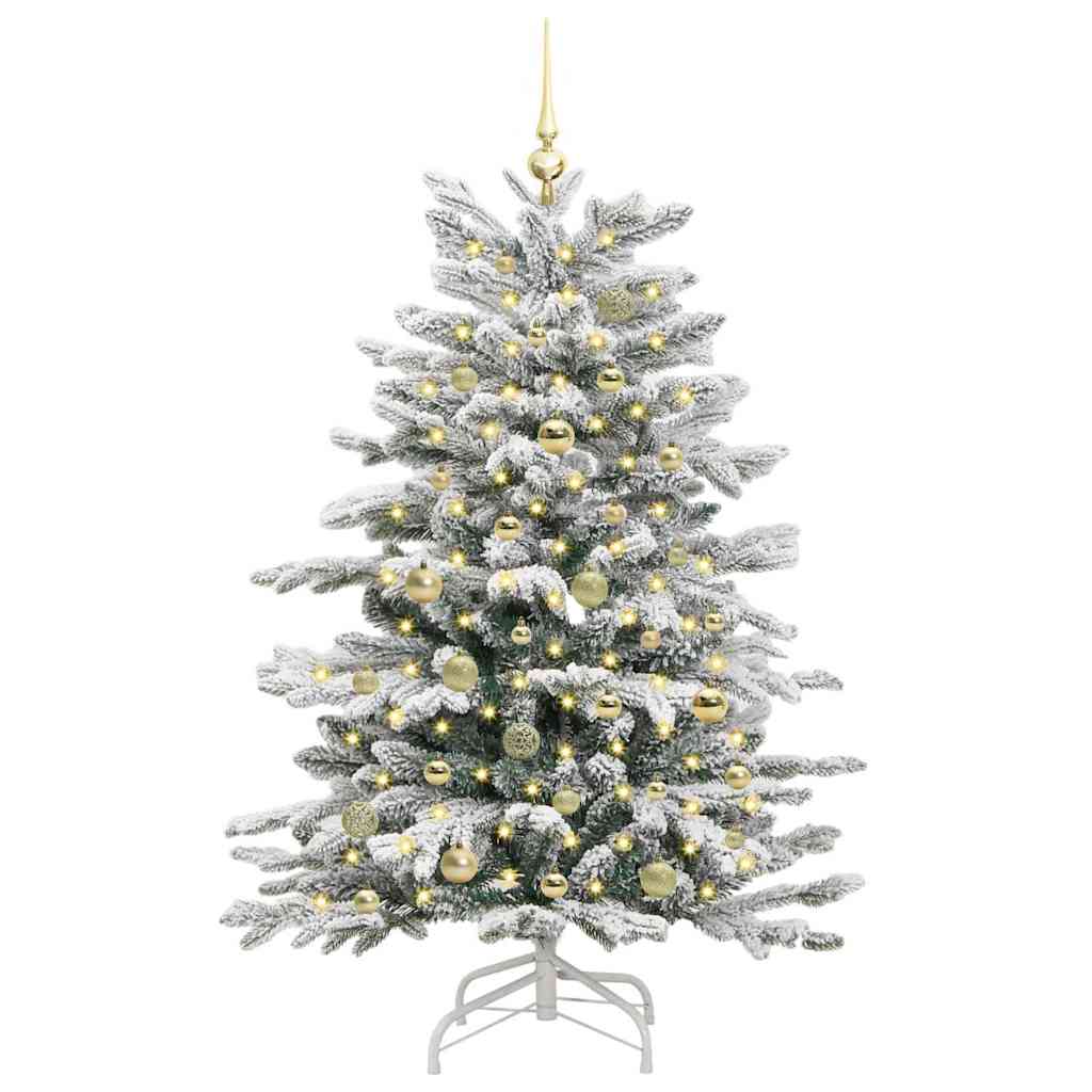 Sapin de Noël Artificiel à Branches Articulées Blanc 150 cm - XIOS