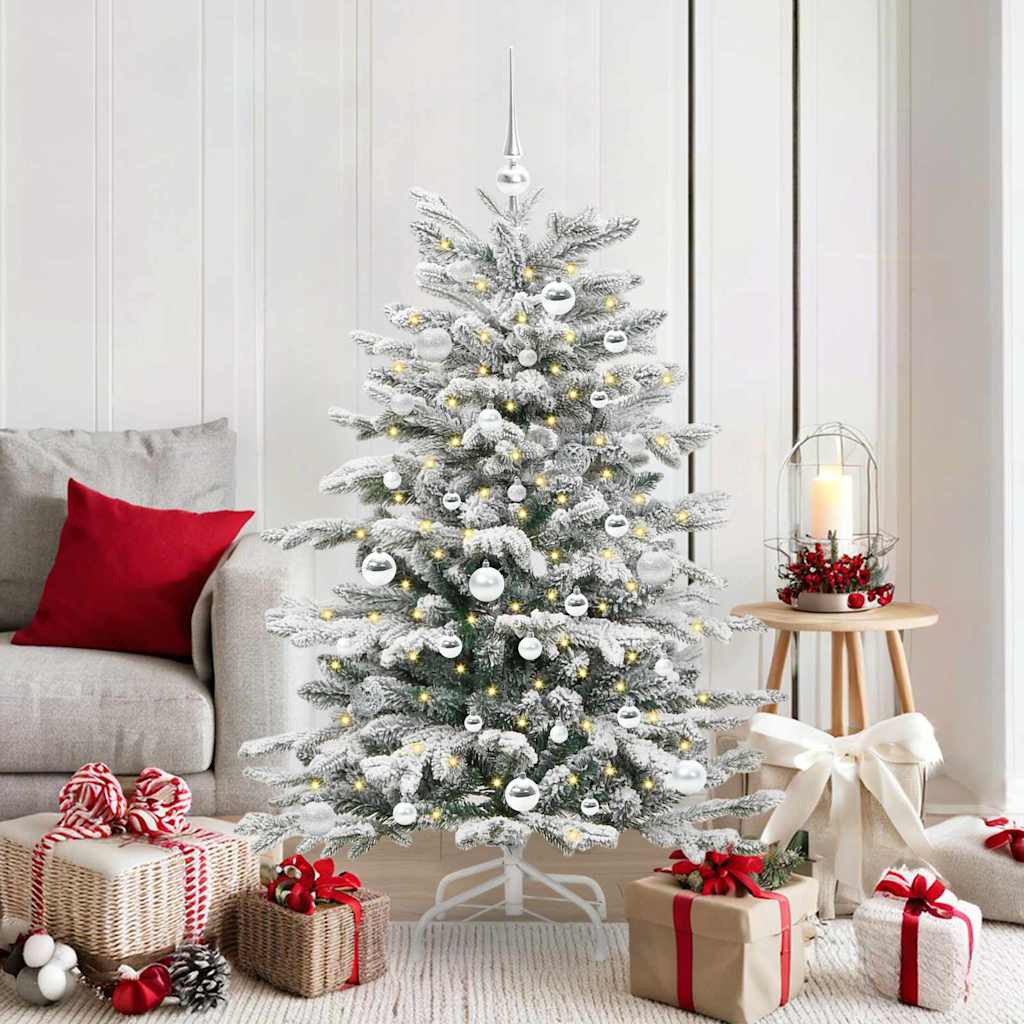 Sapin de Noël Artificiel à Branches Articulées Blanc 150 cm - XIOS