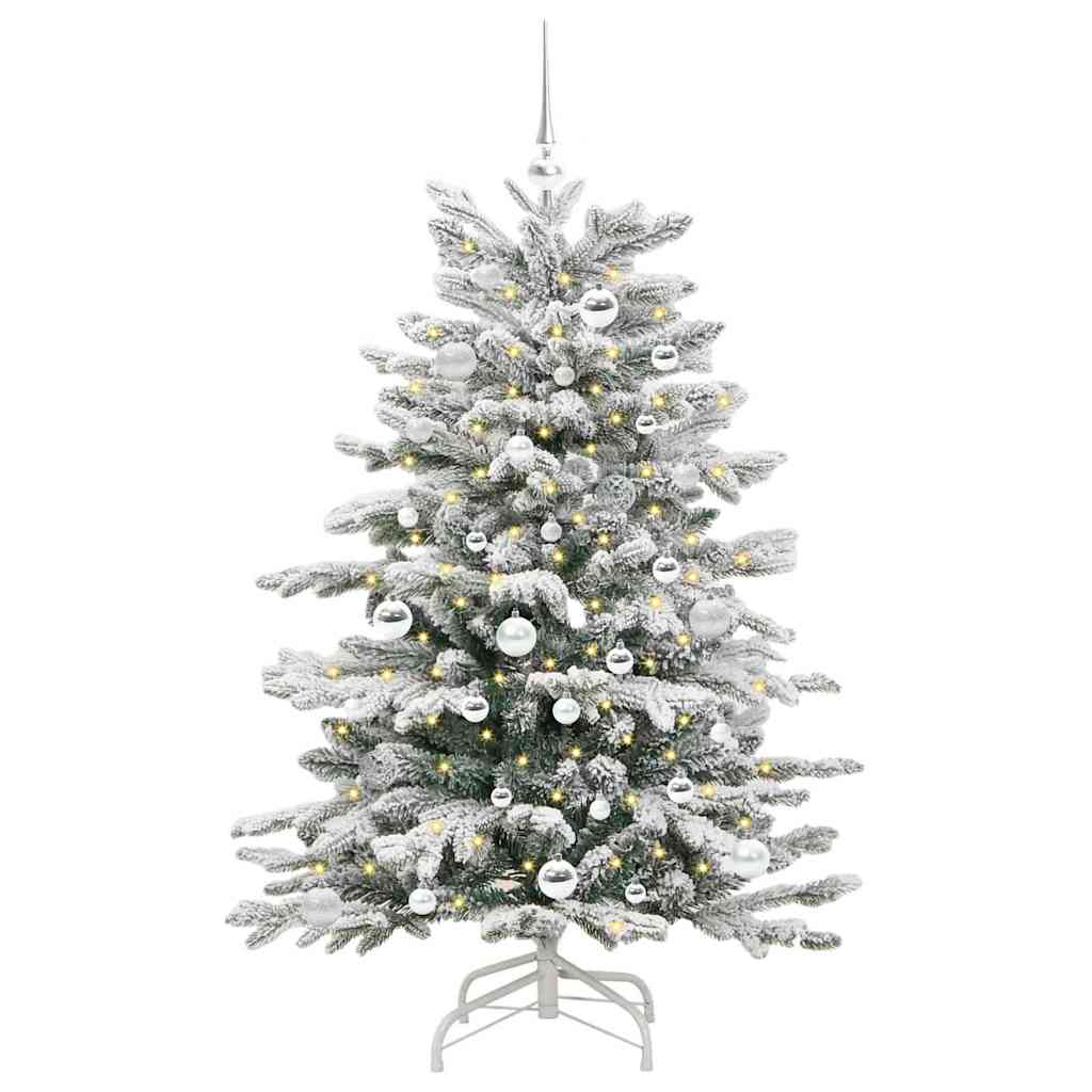 Sapin de Noël Artificiel à Branches Articulées Blanc 150 cm - XIOS