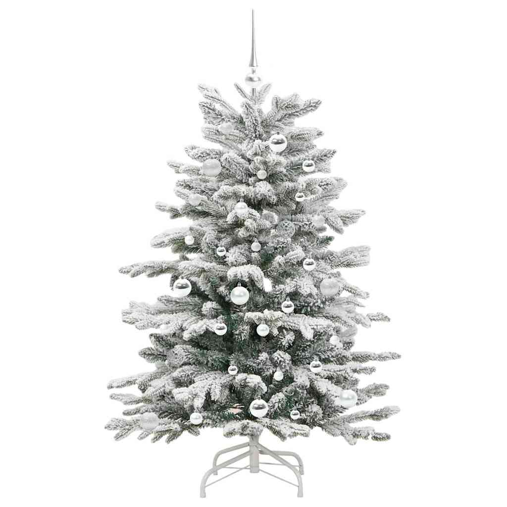 Sapin de Noël Artificiel à Branches Articulées Blanc 150 cm - XIOS