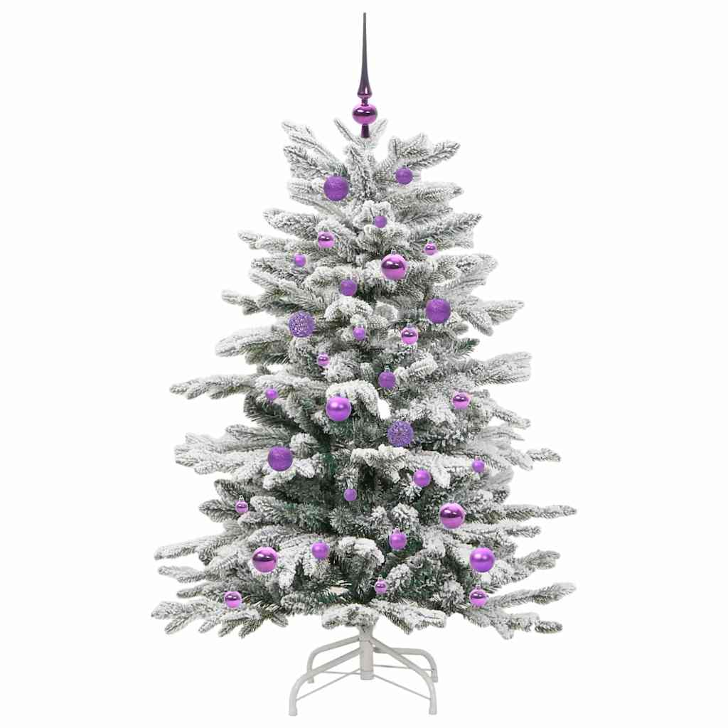 Sapin de Noël Artificiel à Branches Articulées Blanc 150 cm - XIOS