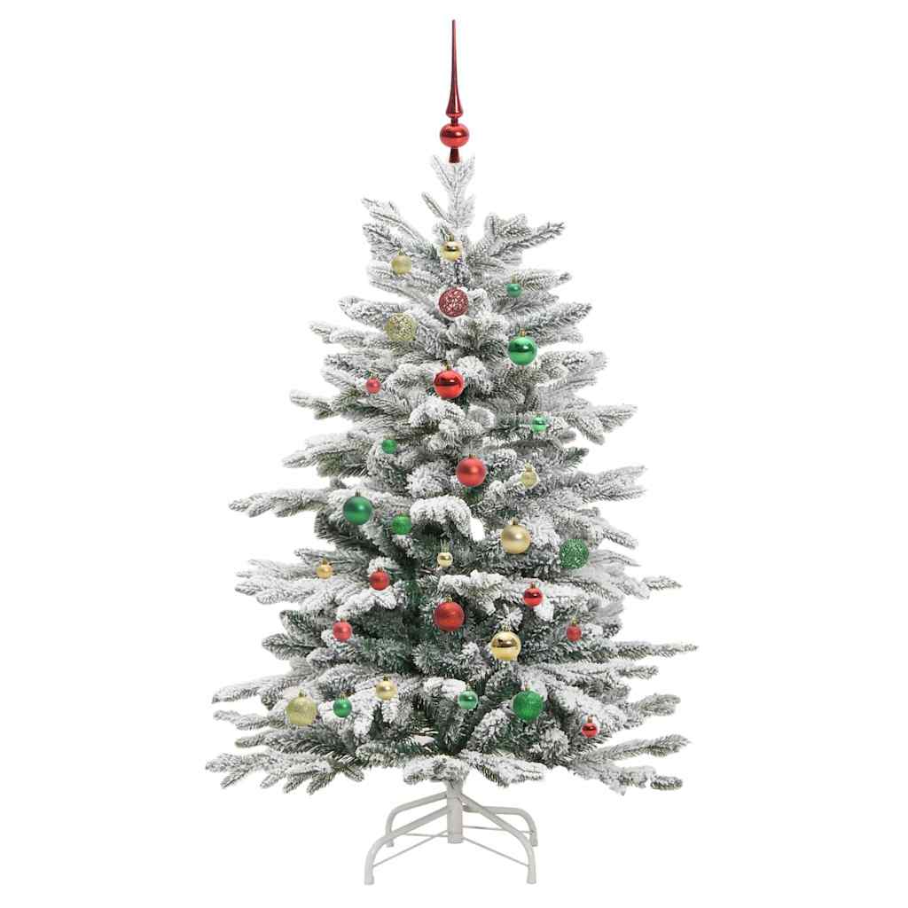 Sapin de Noël Artificiel à Branches Articulées Blanc 150 cm - XIOS