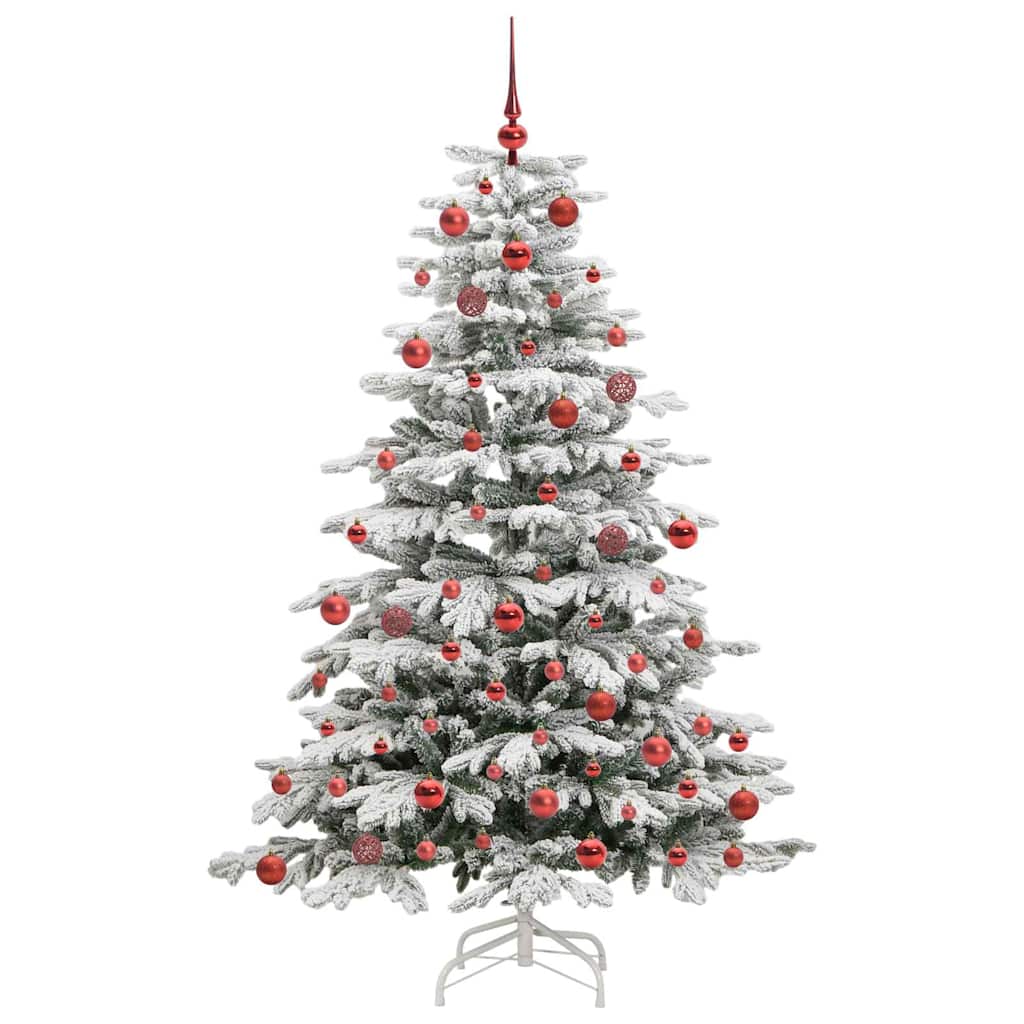 Sapin de Noël Artificiel à Branches Articulées Blanc 180 cm - XIOS