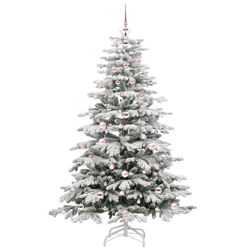 Sapin de Noël Artificiel à Branches Articulées Blanc 180 cm - XIOS