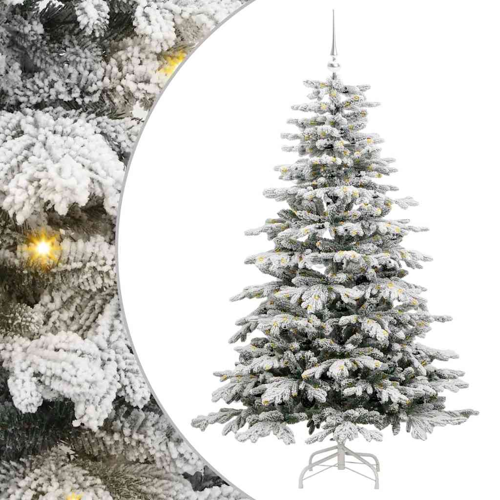Sapin de Noël Artificiel à Branches Articulées Blanc 180 cm - XIOS