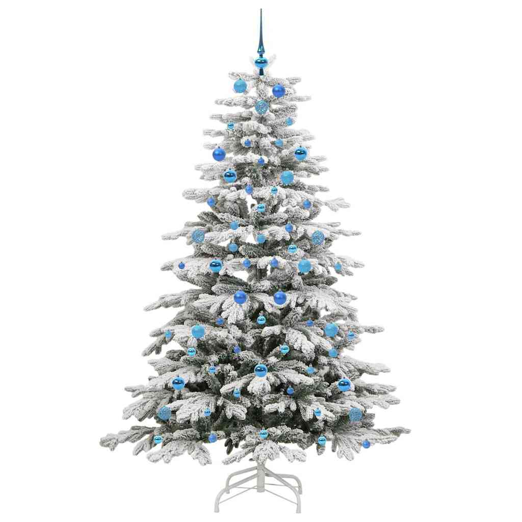 Sapin de Noël Artificiel à Branches Articulées Blanc 210 cm - XIOS