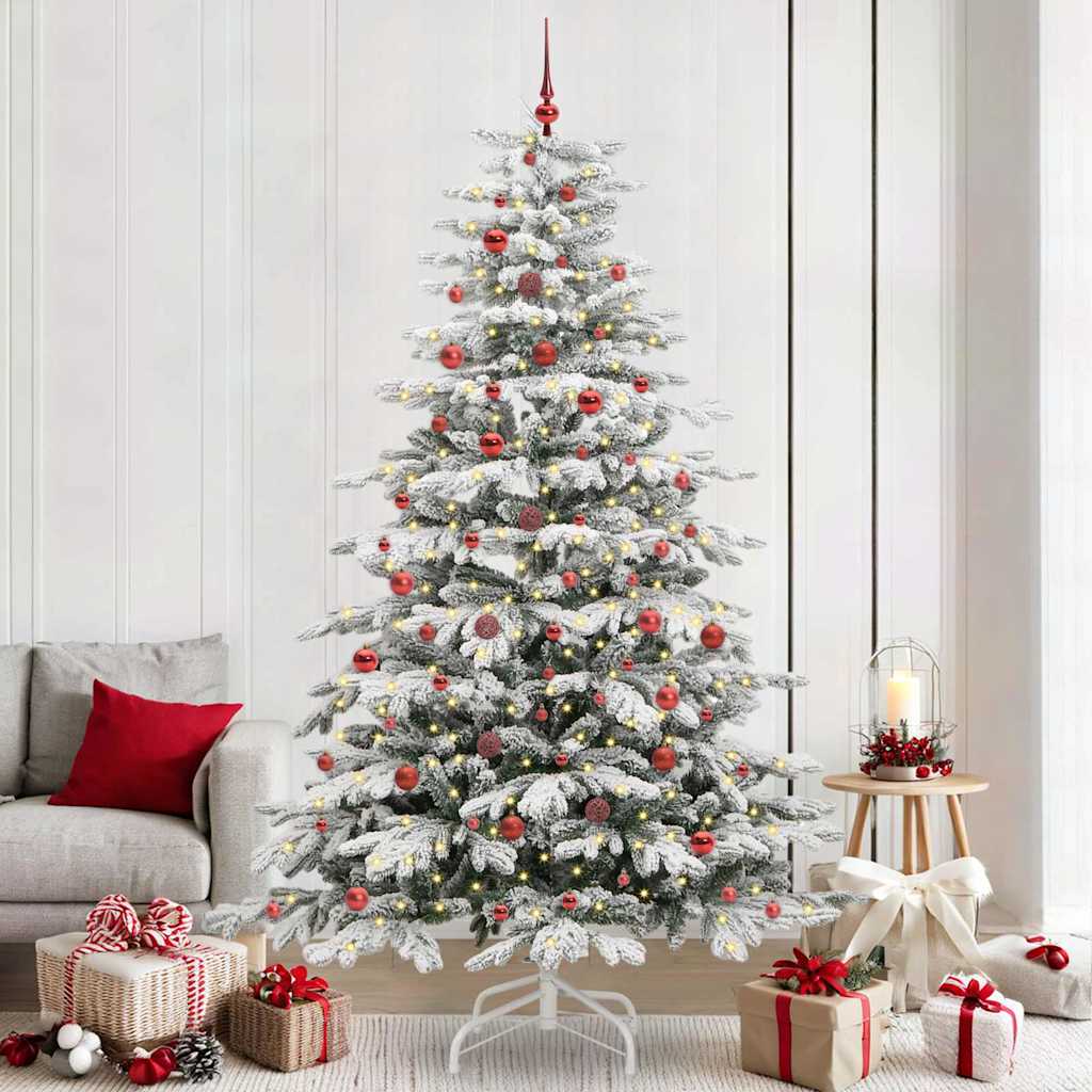 Sapin de Noël Artificiel à Branches Articulées Blanc 240 cm - XIOS