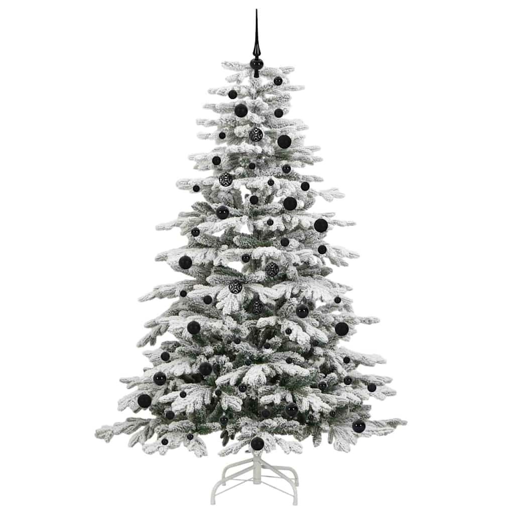 Sapin de Noël Artificiel à Branches Articulées Blanc 240 cm - XIOS