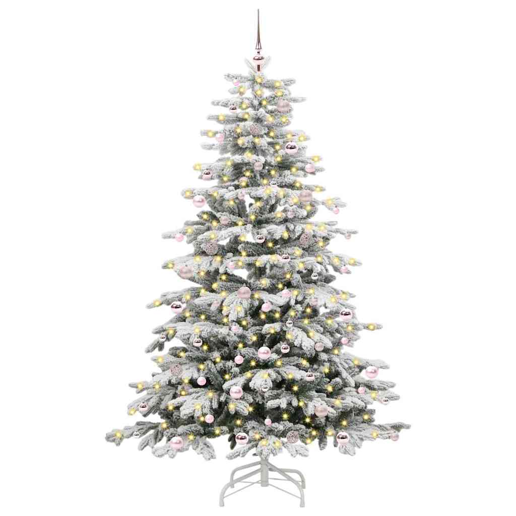 Sapin de Noël Artificiel à Branches Articulées Blanc 240 cm - XIOS