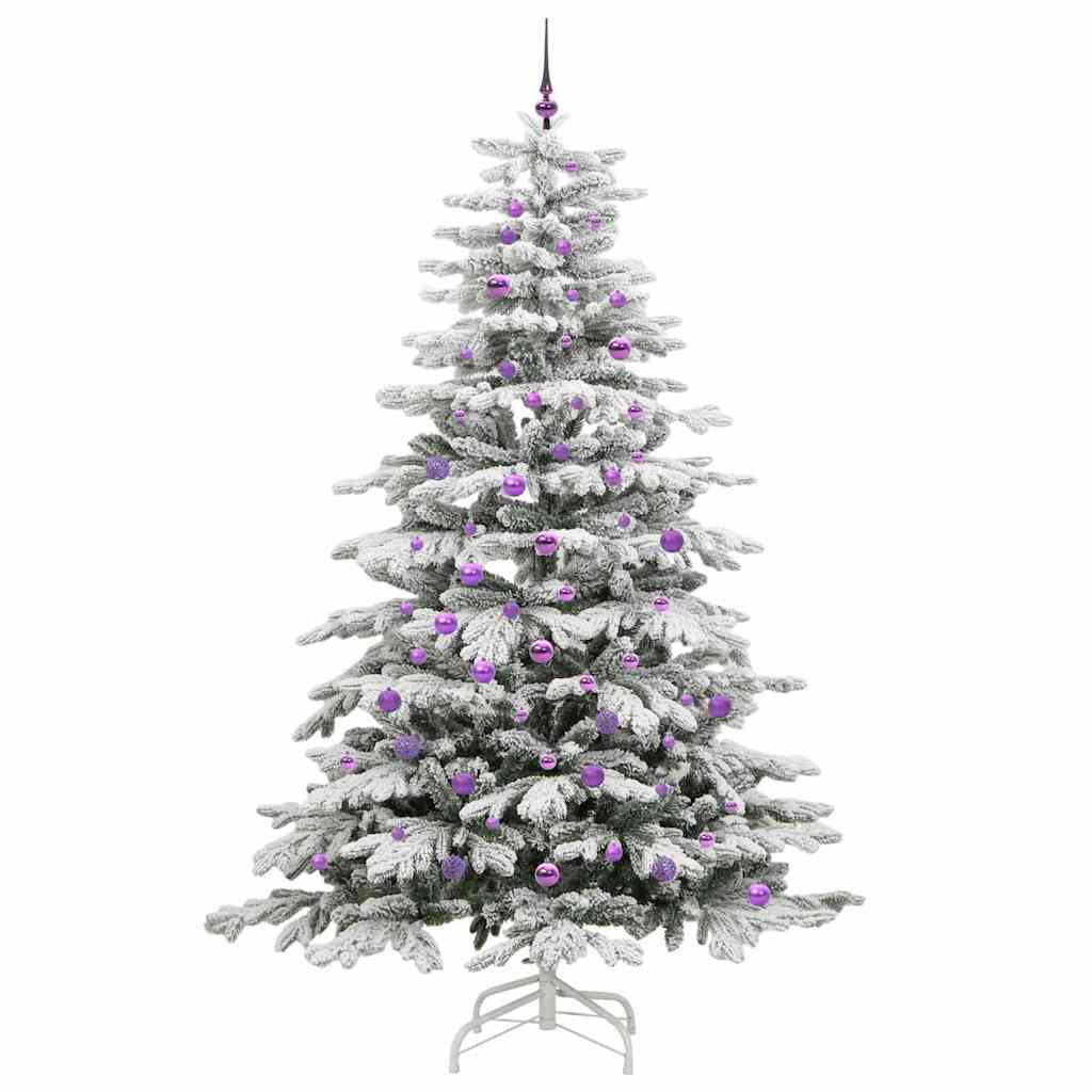 Sapin de Noël Artificiel à Branches Articulées Blanc 240 cm - XIOS