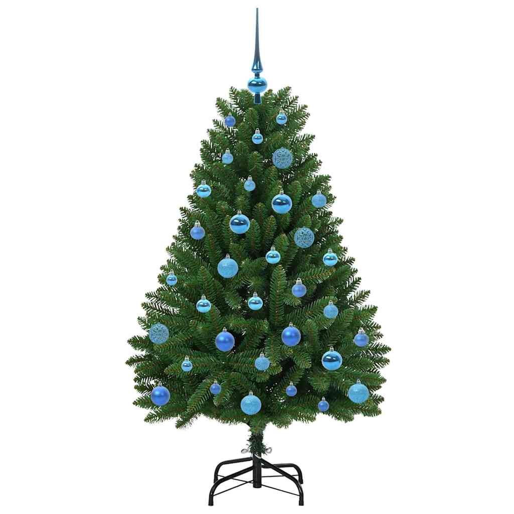 Sapin de Noël artificiel avec 150 LED Vert 150 cm PVC et métal - XIOS