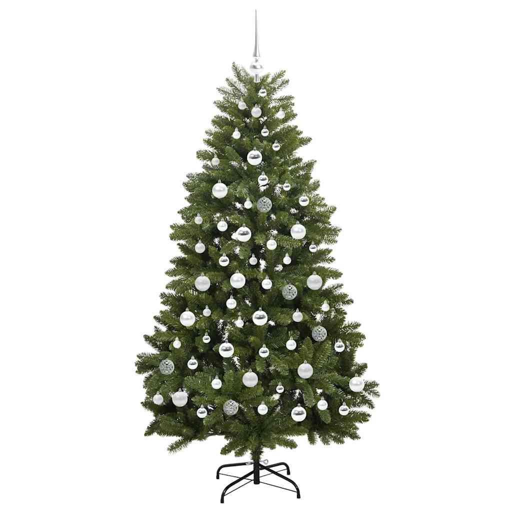 Sapin de Noël artificiel avec 300 LED Vert 180 cm PVC et métal - XIOS