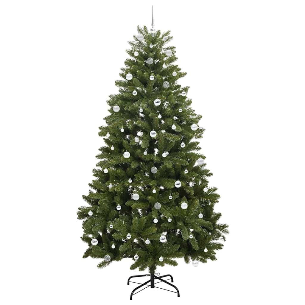 Sapin de Noël artificiel avec 300 LED Vert 240 cm PVC et métal - XIOS