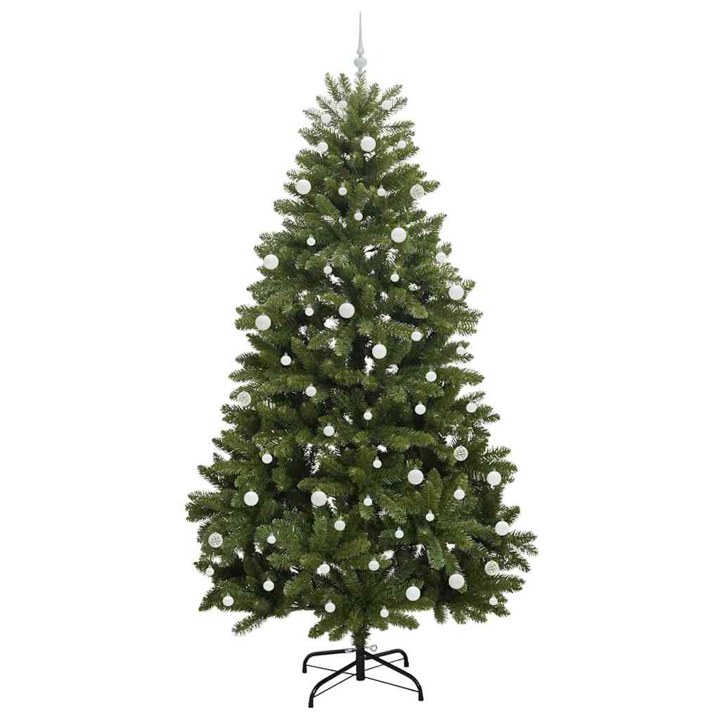 Sapin de Noël artificiel avec 300 LED Vert 270 cm PVC et métal - XIOS