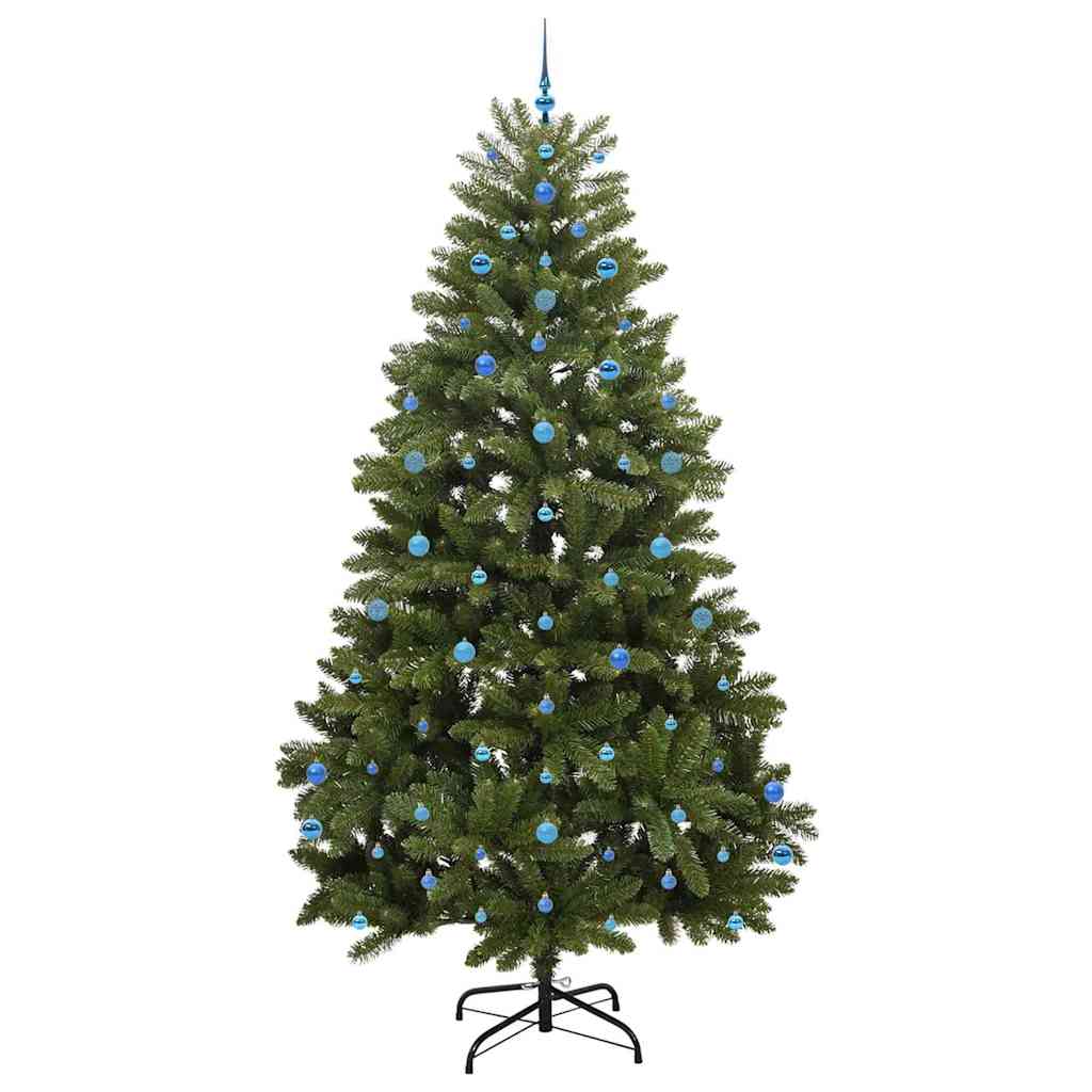 Sapin de Noël artificiel avec 300 LED Vert 270 cm PVC et métal - XIOS