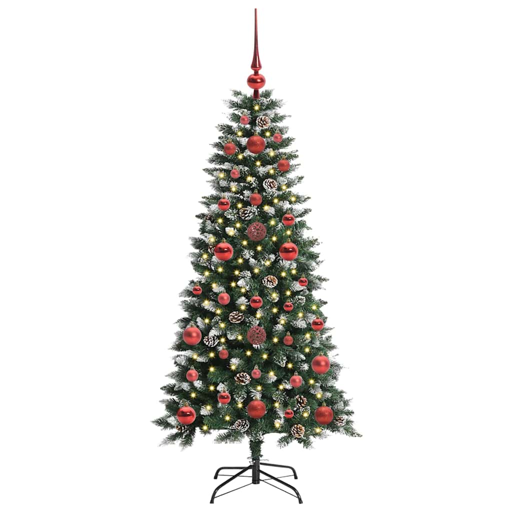 Sapin de Noël artificiel avec 150 LED Vert 50 x 50 x 120 cm - XIOS
