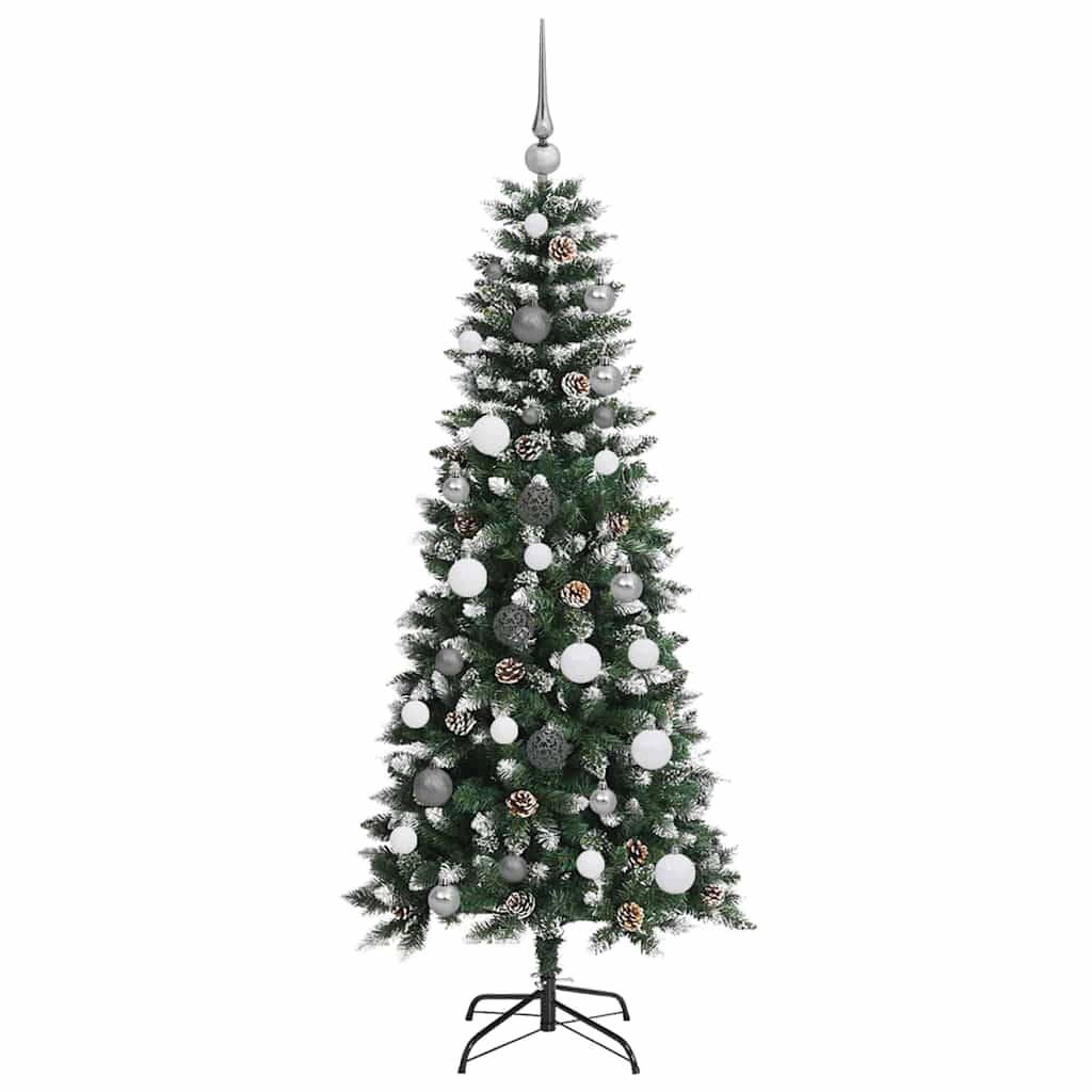 Sapin de Noël artificiel avec 150 LED Vert 66 x 66 x 150 cm - XIOS