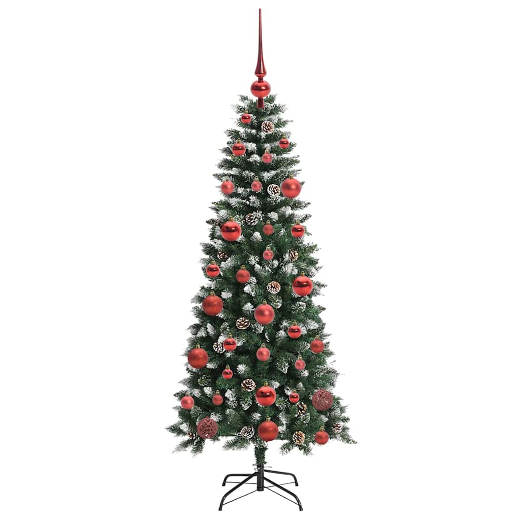 Sapin de Noël artificiel avec 150 LED Vert 66 x 66 x 150 cm - XIOS