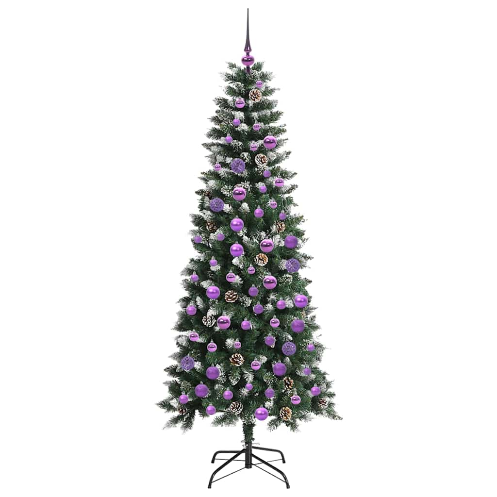 Sapin de Noël artificiel avec 300 LED Vert 76 x 76 x 180 cm - XIOS