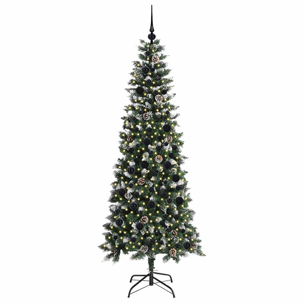 Sapin de Noël artificiel avec 300 LED Vert 86 x 86 x 210 cm - XIOS