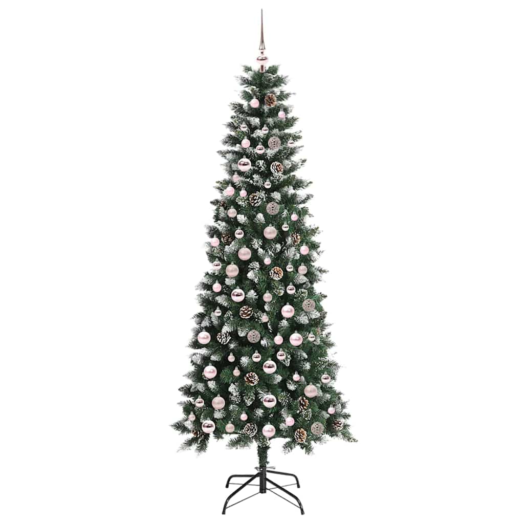 Sapin de Noël artificiel avec 300 LED Vert 86 x 86 x 210 cm - XIOS