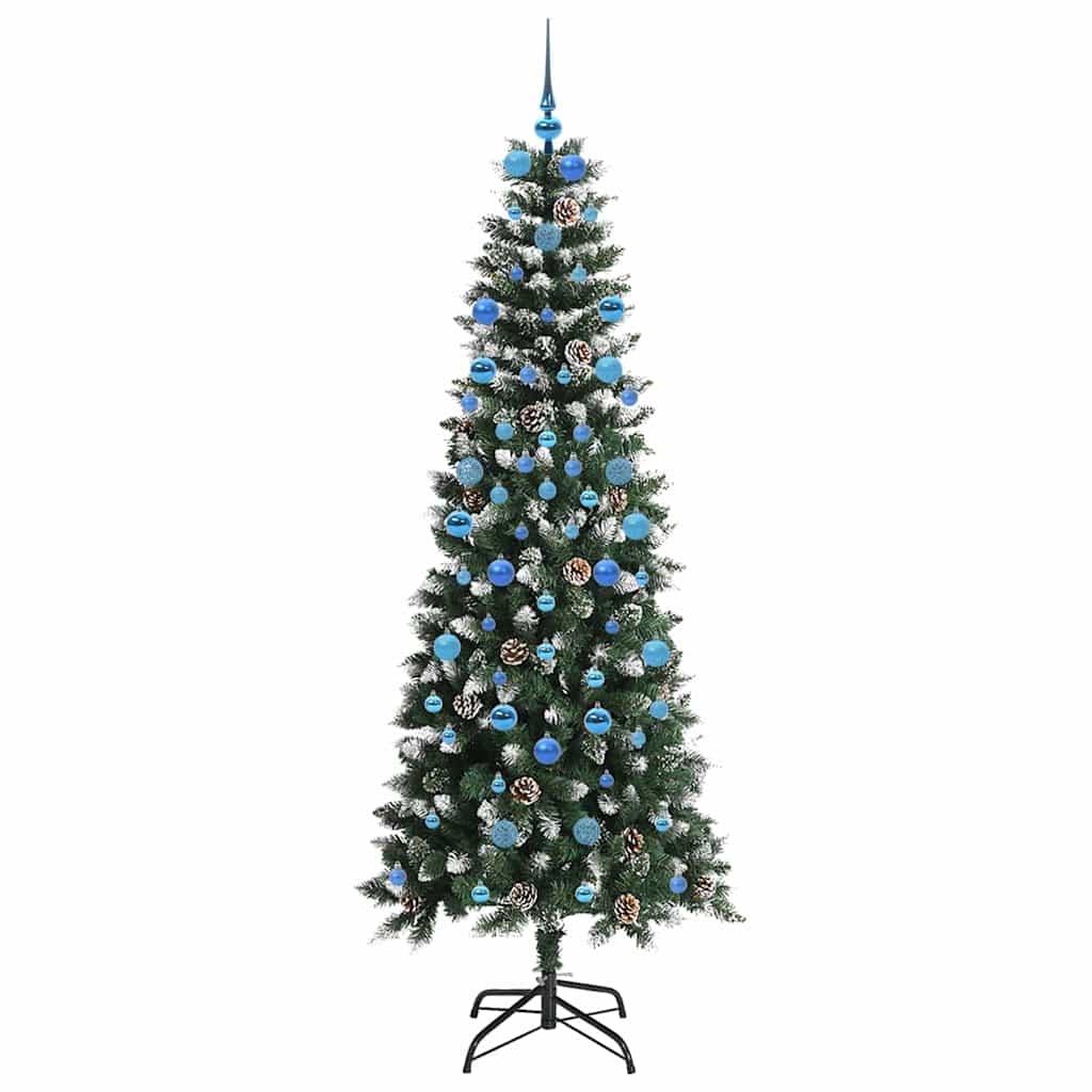 Sapin de Noël artificiel avec 300 LED Vert 86 x 86 x 210 cm - XIOS