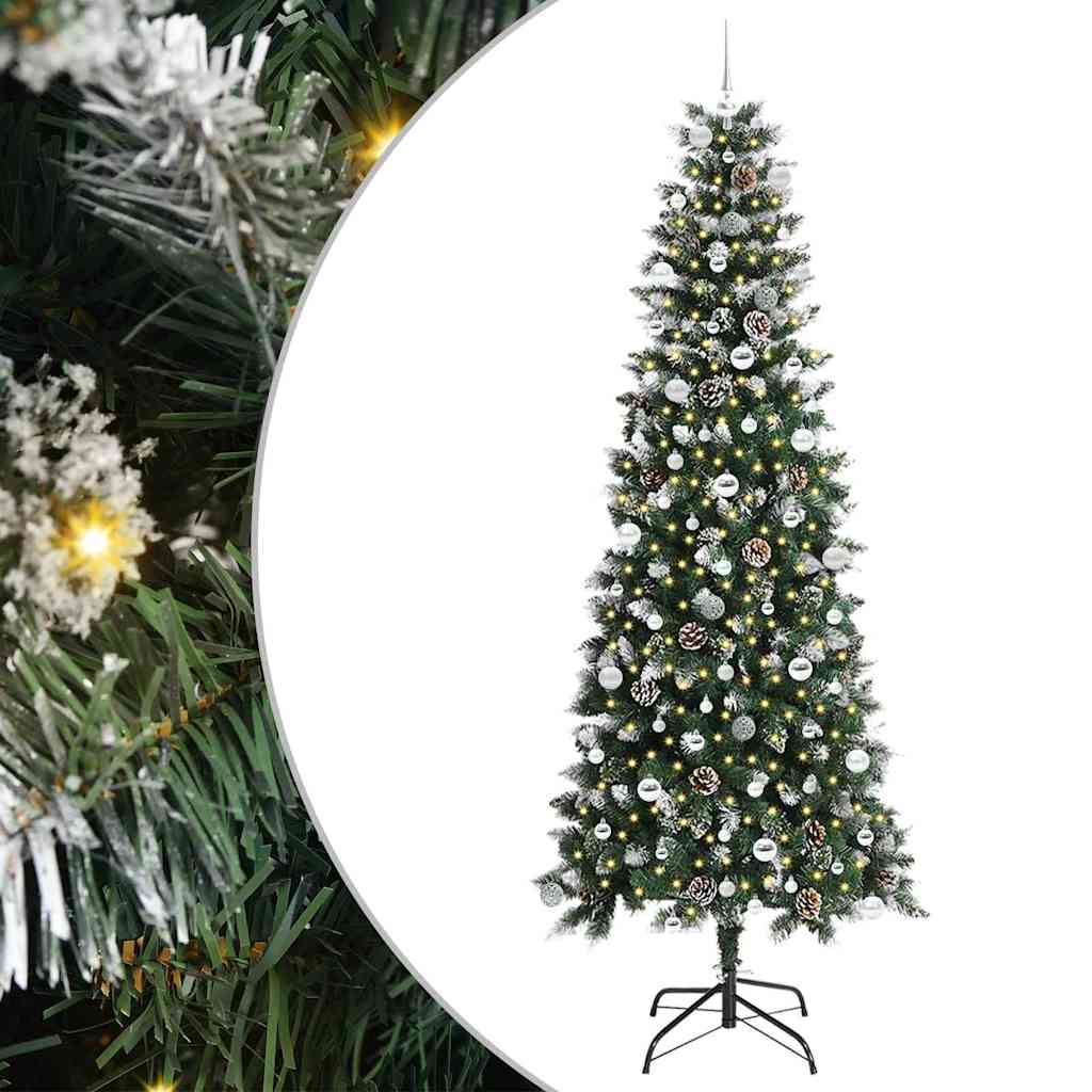 Sapin de Noël artificiel avec 300 LED Vert 96 x 96 x 240 cm - XIOS