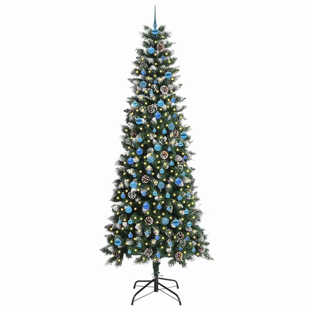 Sapin de Noël artificiel avec 300 LED Vert 96 x 96 x 240 cm - XIOS