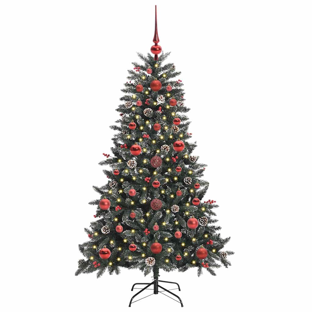 Sapin de Noël artificiel avec 150 LED Vert 68 x 68 x 120 cm - XIOS