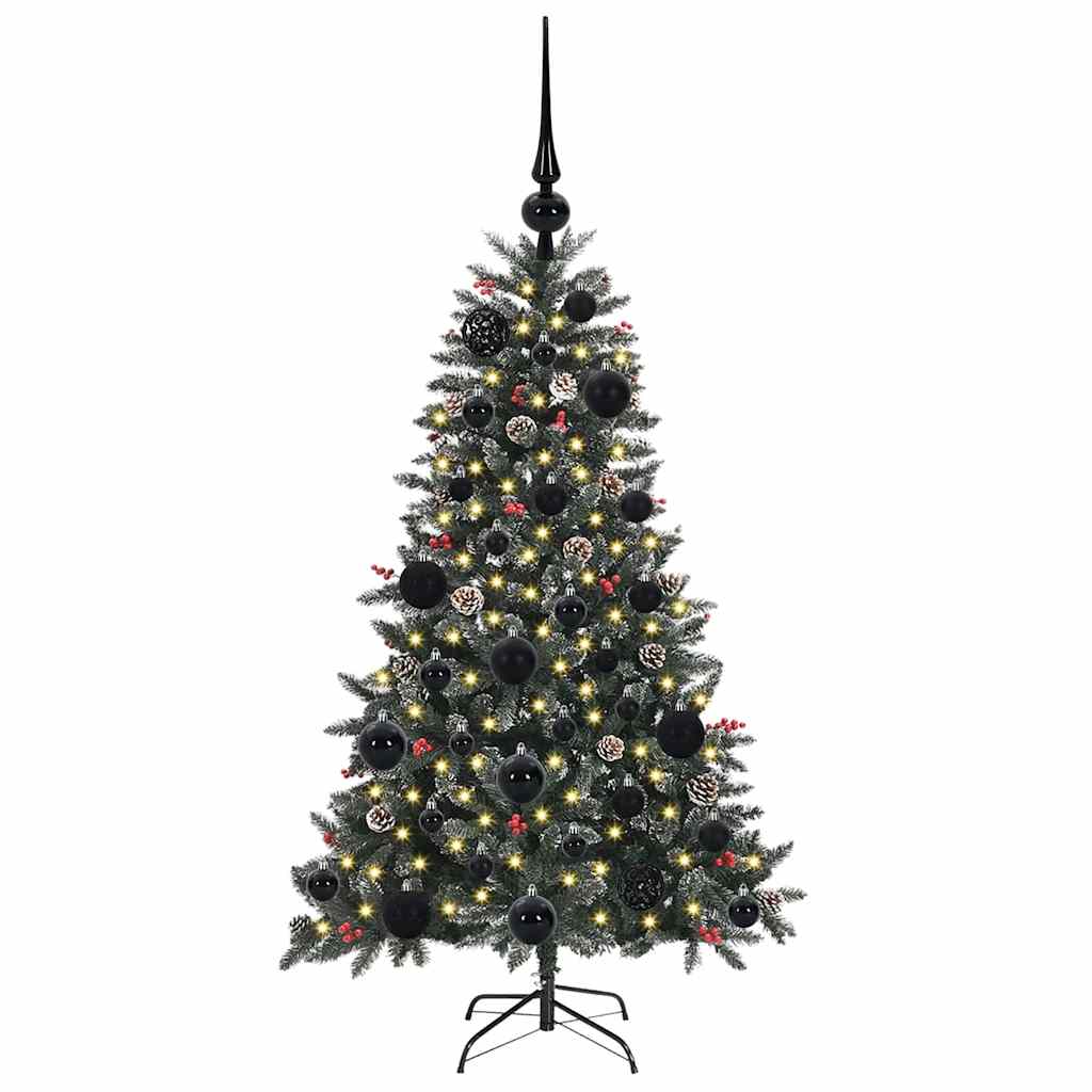 Sapin de Noël artificiel avec 150 LED Vert 68 x 68 x 120 cm - XIOS