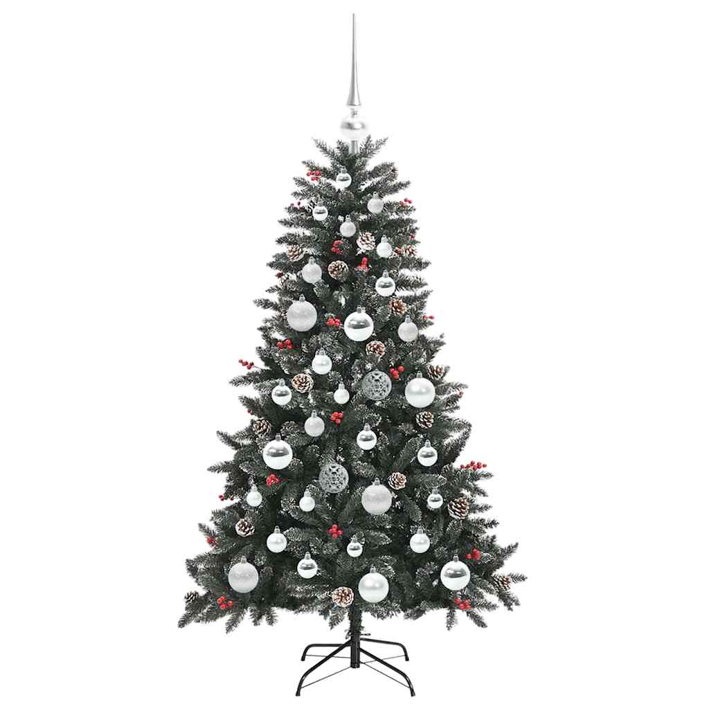 Sapin de Noël artificiel avec 150 LED Vert 68 x 68 x 120 cm - XIOS