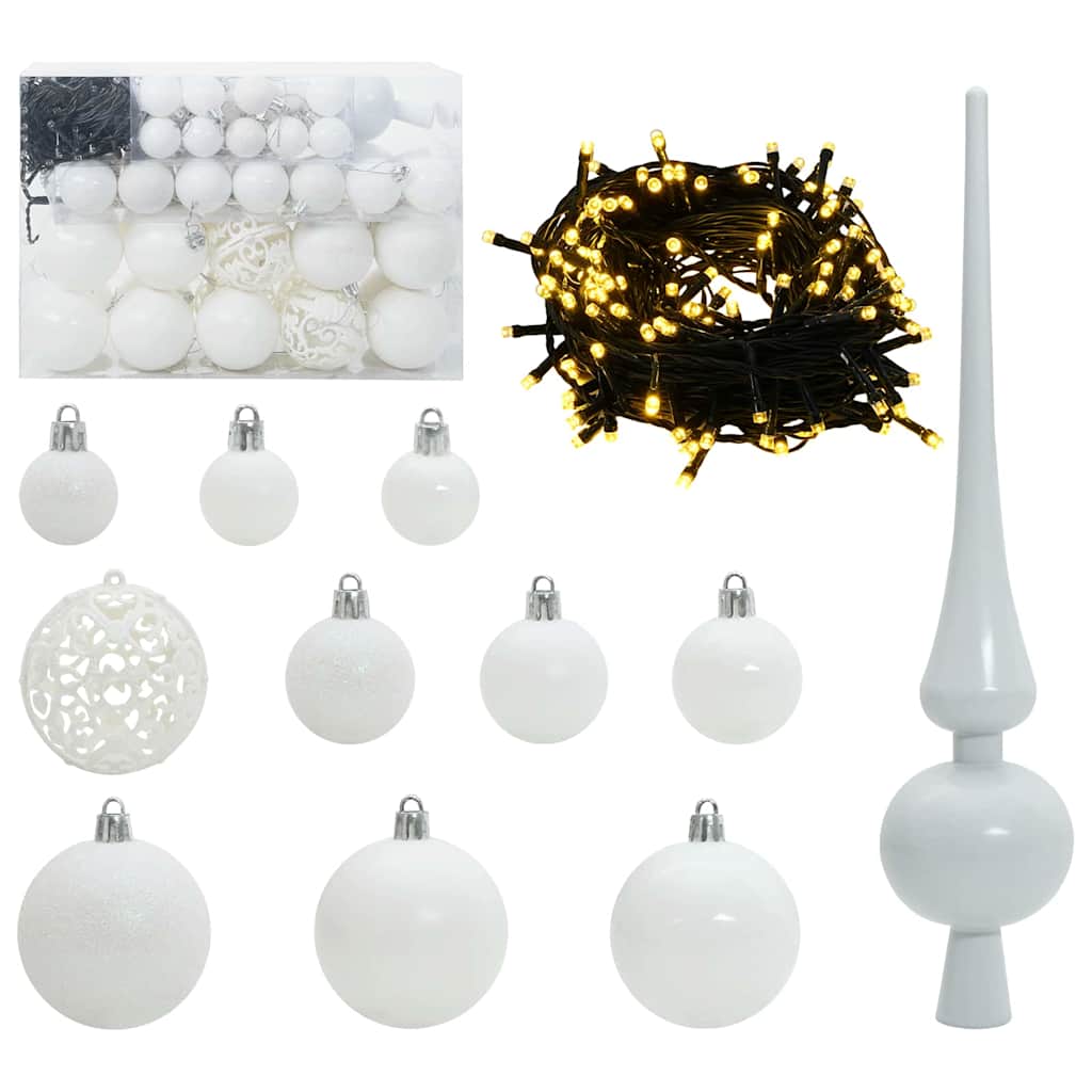 Sapin de Noël artificiel Vert 150 cm PVC, plastique et acier - XIOS