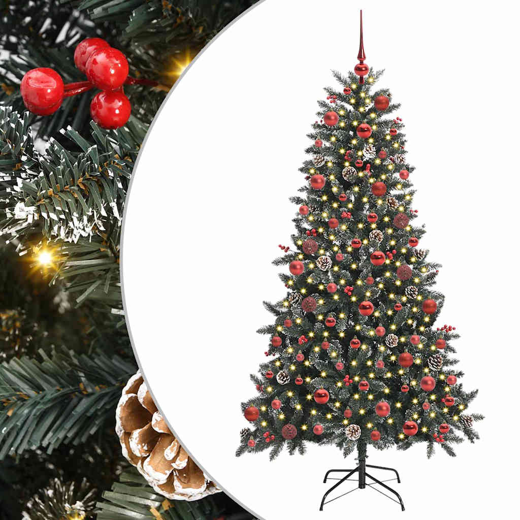 Sapin de Noël artificiel avec 300 LED Vert 99 x 99 x 180 cm - XIOS