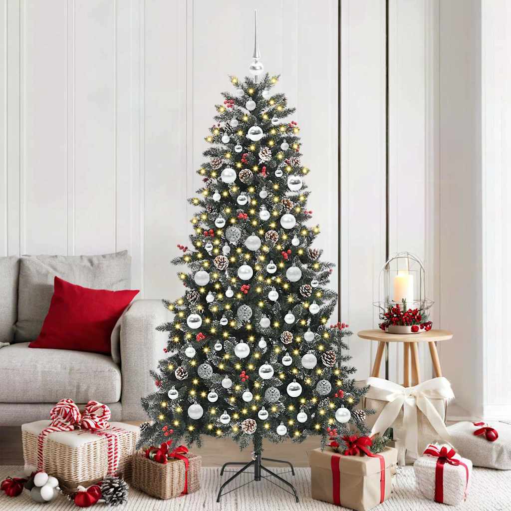 Sapin de Noël artificiel avec 300 LED Vert 99 x 99 x 180 cm - XIOS